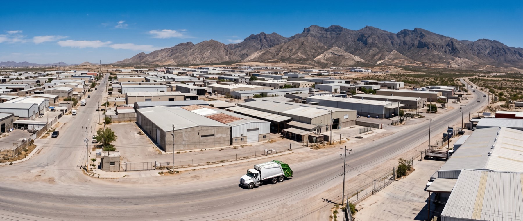 Parque industrial en Nuevo León